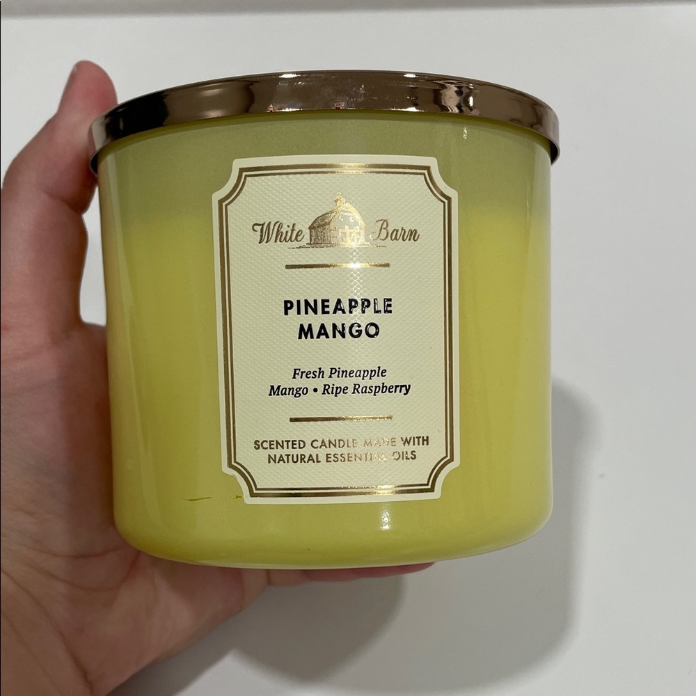 Bath and Body Works Pineapple Mango Scented Candle